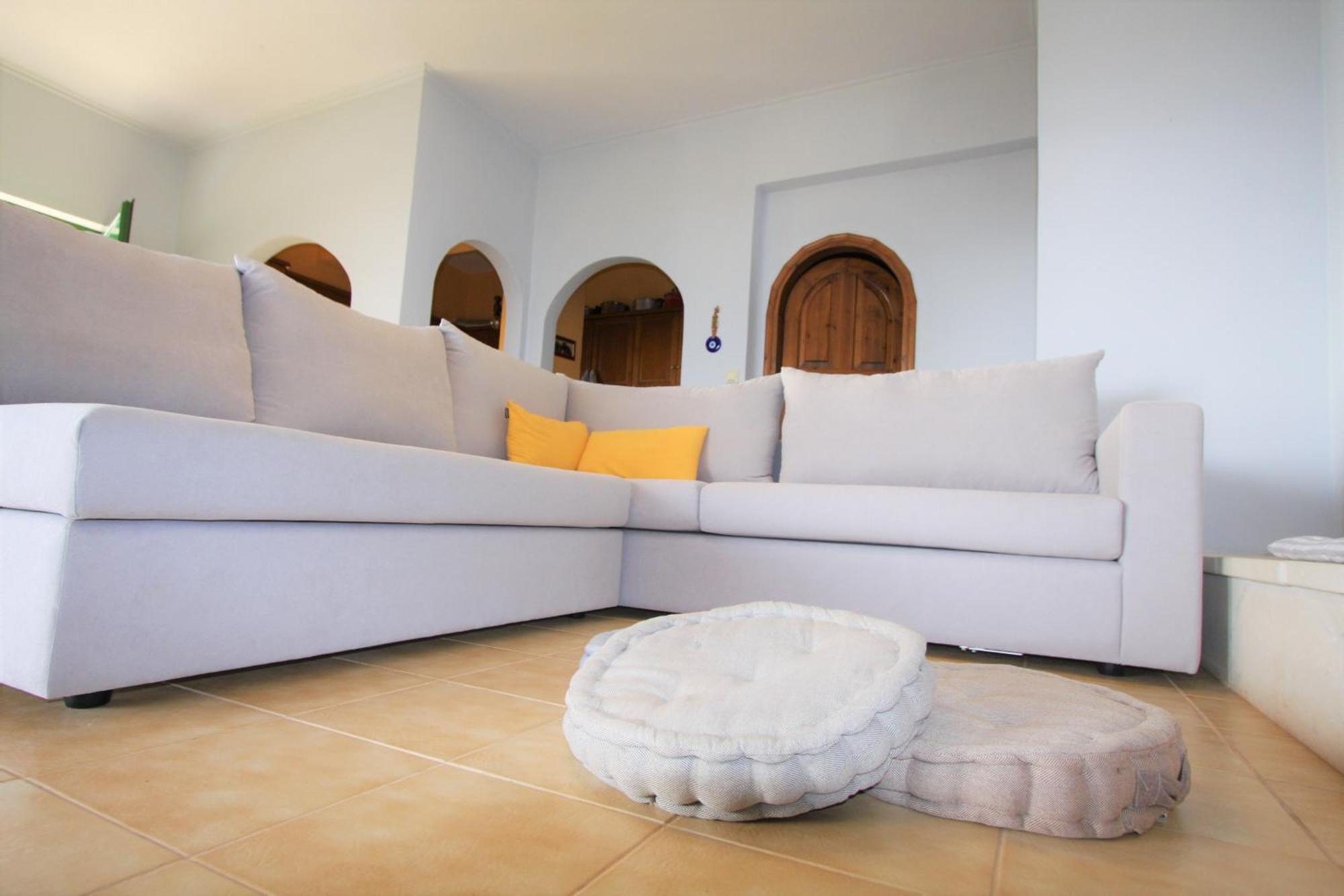 Kournás 360 Panorama House - Gazing At Horizon And The Stars Of The Galaxy In The Night - Fresh Cool Breeze Most Of The Time - Just 7 Min From The Beach מראה חיצוני תמונה