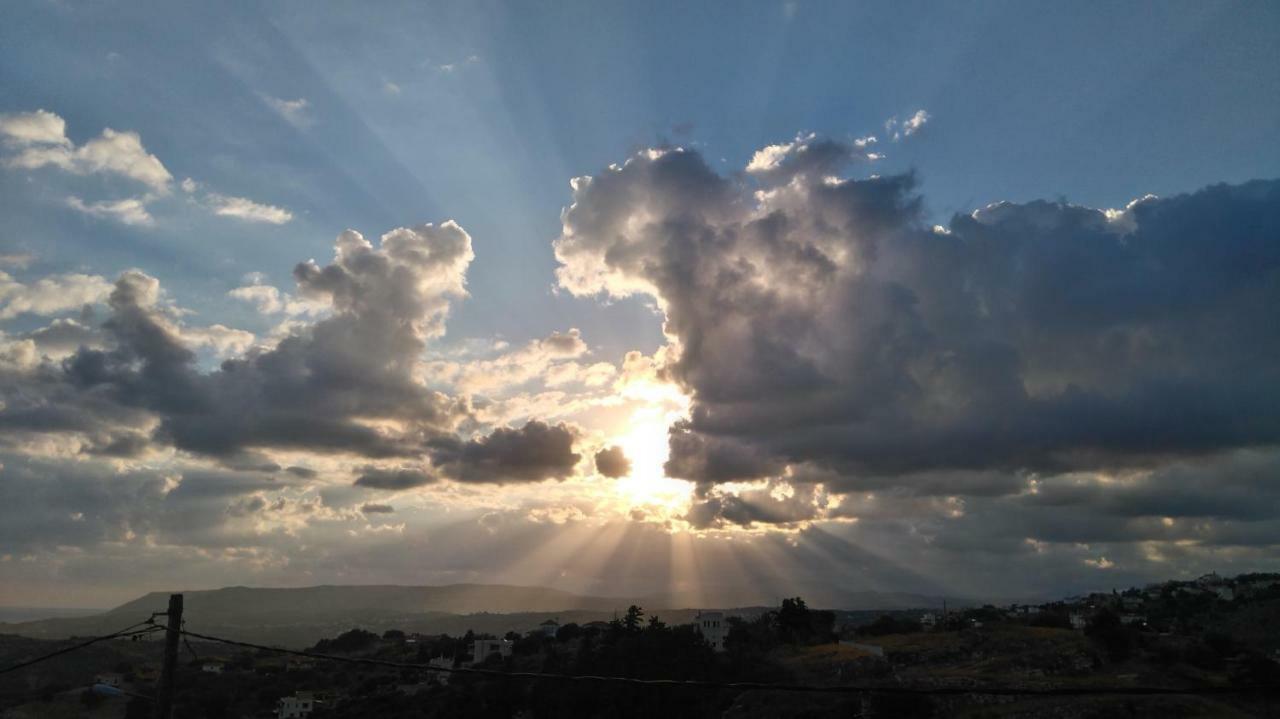 Kournás 360 Panorama House - Gazing At Horizon And The Stars Of The Galaxy In The Night - Fresh Cool Breeze Most Of The Time - Just 7 Min From The Beach מראה חיצוני תמונה