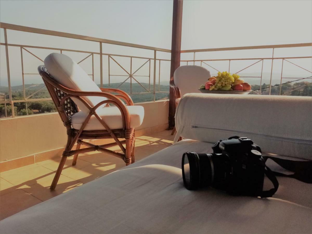 Kournás 360 Panorama House - Gazing At Horizon And The Stars Of The Galaxy In The Night - Fresh Cool Breeze Most Of The Time - Just 7 Min From The Beach מראה חיצוני תמונה