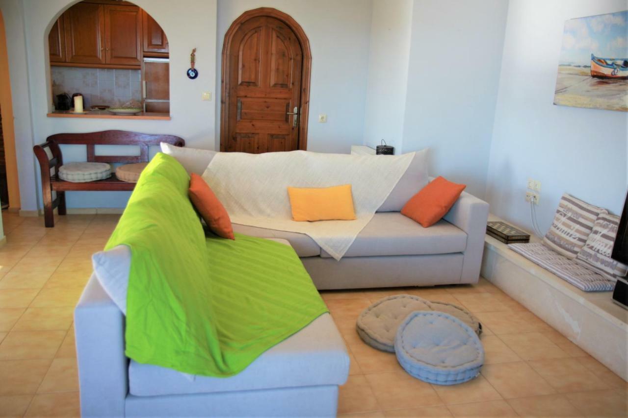 Kournás 360 Panorama House - Gazing At Horizon And The Stars Of The Galaxy In The Night - Fresh Cool Breeze Most Of The Time - Just 7 Min From The Beach מראה חיצוני תמונה