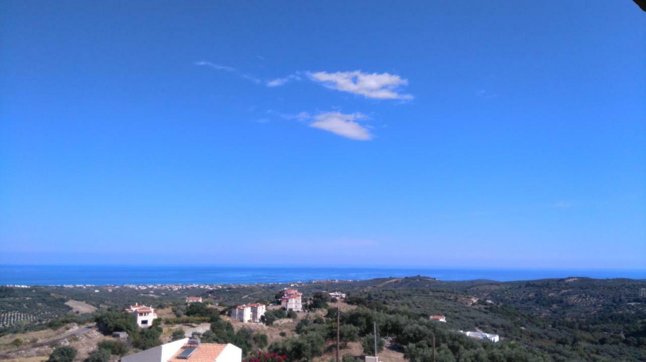 Kournás 360 Panorama House - Gazing At Horizon And The Stars Of The Galaxy In The Night - Fresh Cool Breeze Most Of The Time - Just 7 Min From The Beach מראה חיצוני תמונה