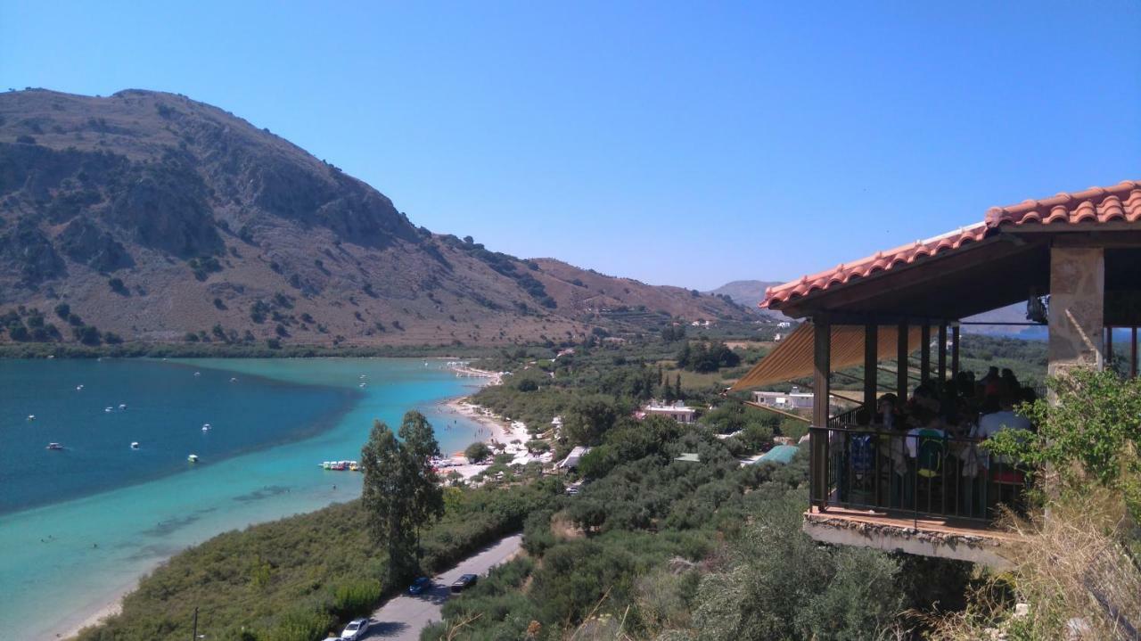 Kournás 360 Panorama House - Gazing At Horizon And The Stars Of The Galaxy In The Night - Fresh Cool Breeze Most Of The Time - Just 7 Min From The Beach מראה חיצוני תמונה